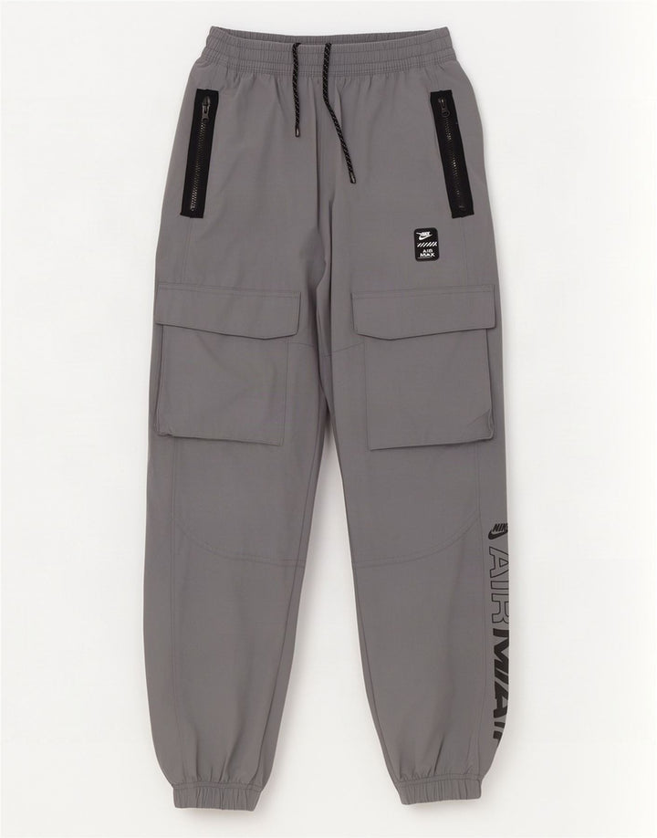 Pantalon de survêtement Nike Cargo Graphic pour homme, taille S, gris color block