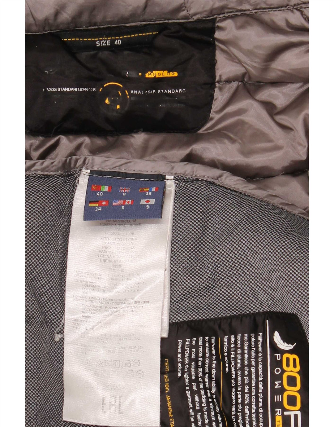 Ciesse Piumini Veste matelassée surdimensionnée à capuche pour femme IT 40 XS Noir