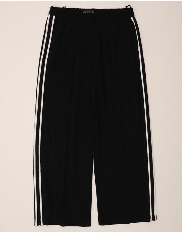 Marks & Spencer Pantalon de survêtement pour femme UK 44 Medium Noir Polyester