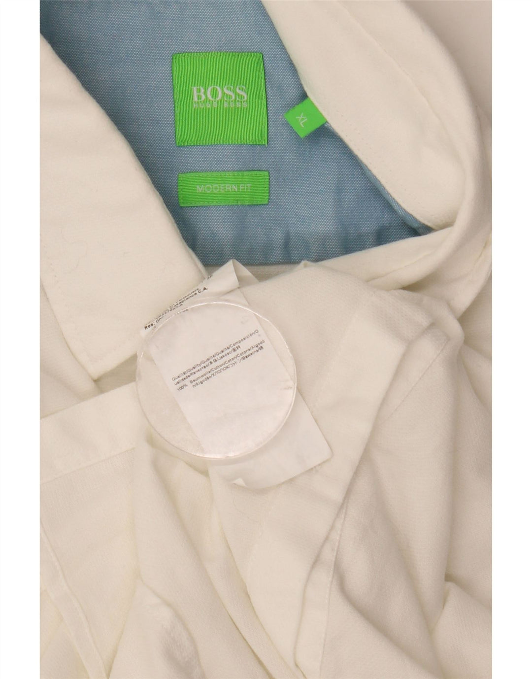 Hugo Boss Chemise Modern Fit XL Coton Blanc