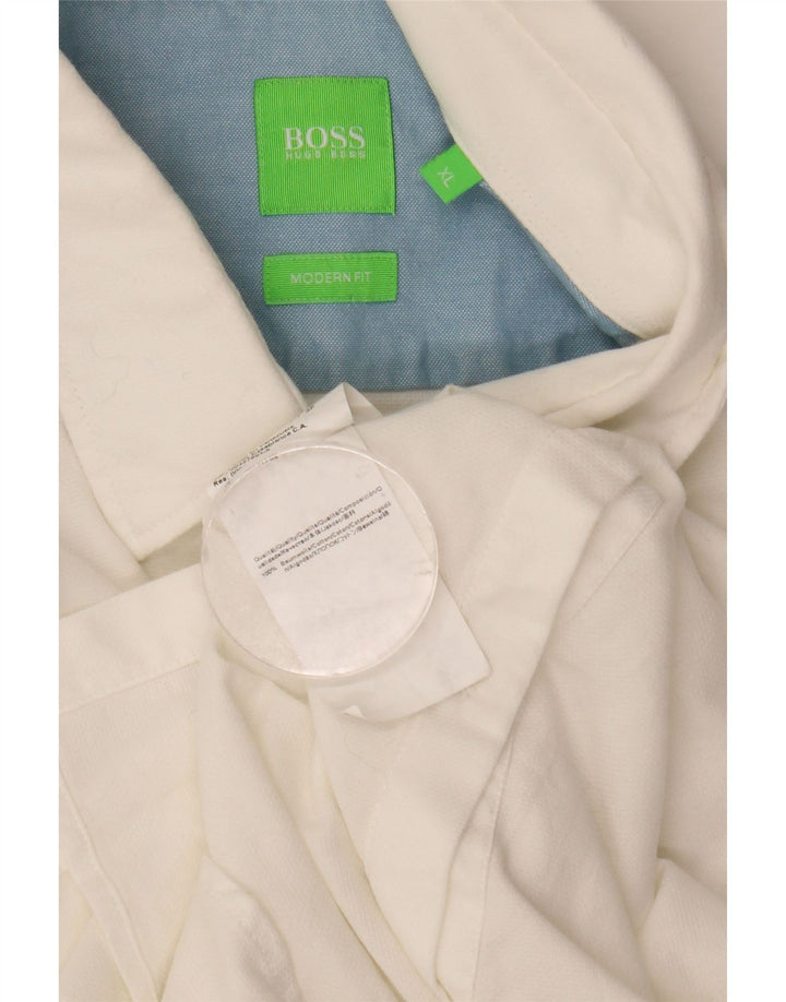 Hugo Boss Chemise Modern Fit XL Coton Blanc