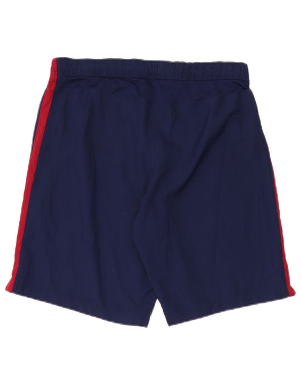 Nike Short de sport Barcelona pour homme en polyester color block bleu marine moyen