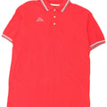 Kappa Polo Homme 3XL Rouge Rayé Coton