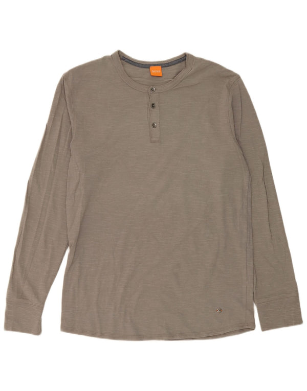 Hugo Boss Haut à manches longues pour homme XL Gris