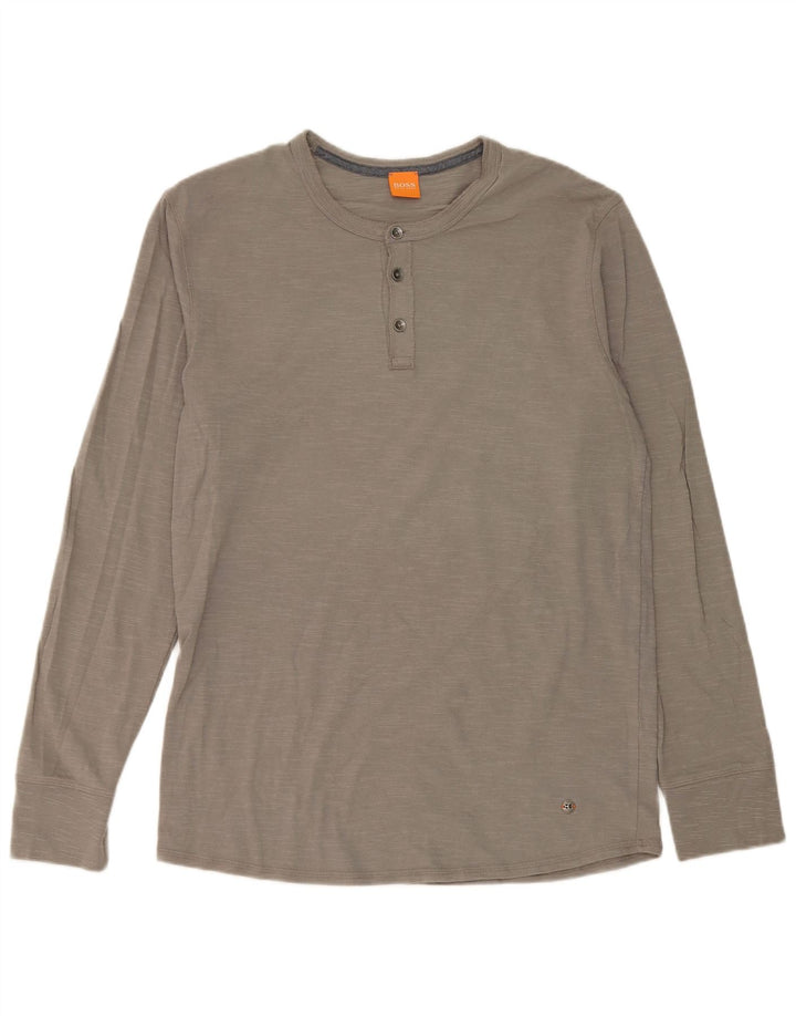 Hugo Boss Haut à manches longues pour homme XL Gris