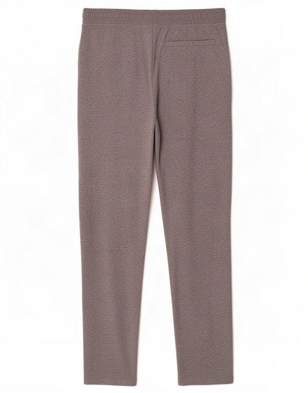 Marks & Spencer Pantalon De Survêtement Gris Moyen En Coton Moucheté Homme