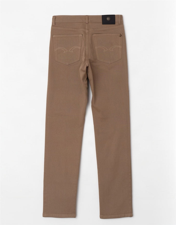 Trussardi Jean Droit W31 L33 Gris Coton Homme