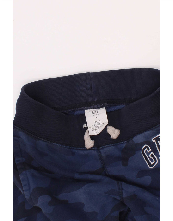 Gap Pantalon de Survêtement Garçon Joggers 8-9 Ans Camouflage Bleu Marine Moyen
