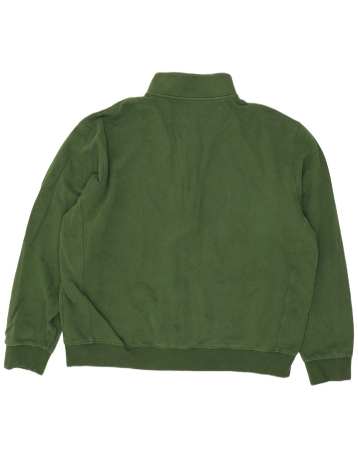 Marlboro Classics Veste de survêtement pour homme en coton vert 3XL