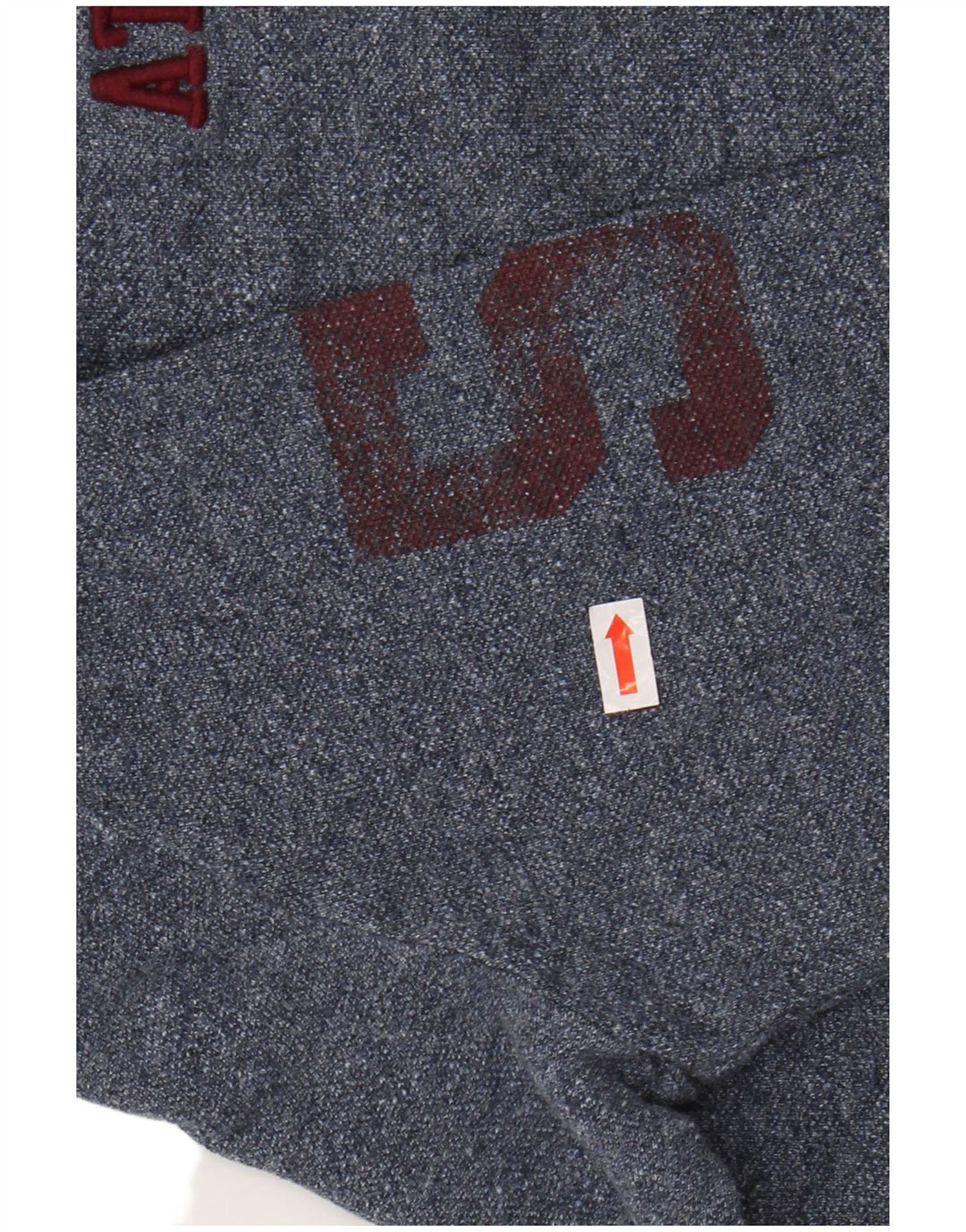 SUPERDRY Polo Graphique à Manches Longues Homme Petit Bleu Marine Coton