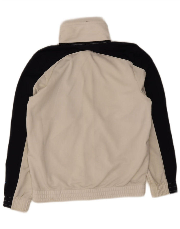 Puma Veste de Survêtement Graphique Garçon 9-10 Ans Blanc Colorblock