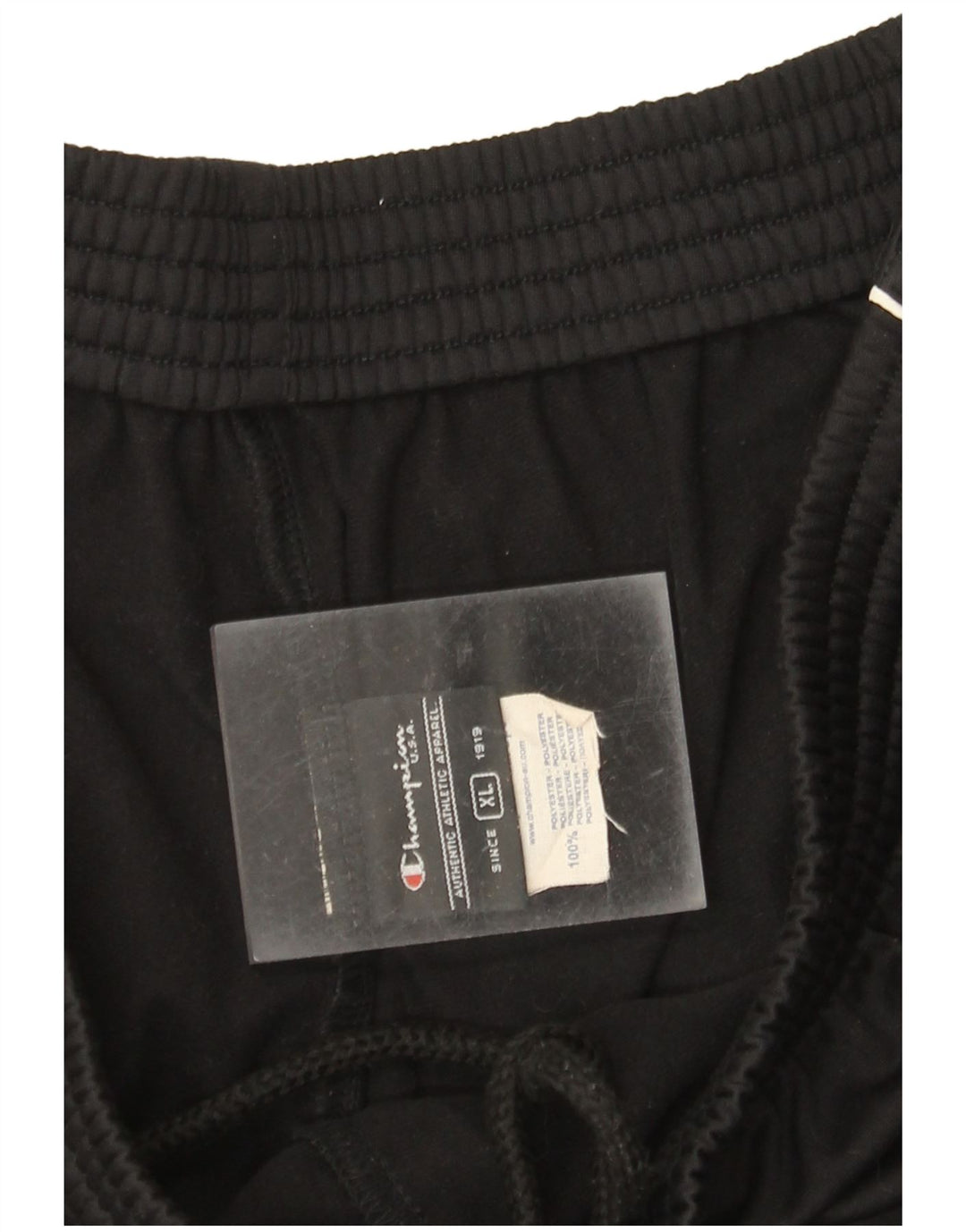 CHAMPION Pantalon de Survêtement Homme XL Noir Polyester