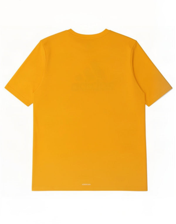 Adidas Garçon Graphic T-Shirt Top 15-16 ans Jaune Polyester