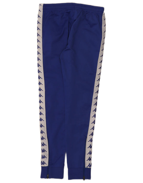 Kappa Pantalon de Survêtement Graphique Garçon 11-12 ans Bleu Colorblock