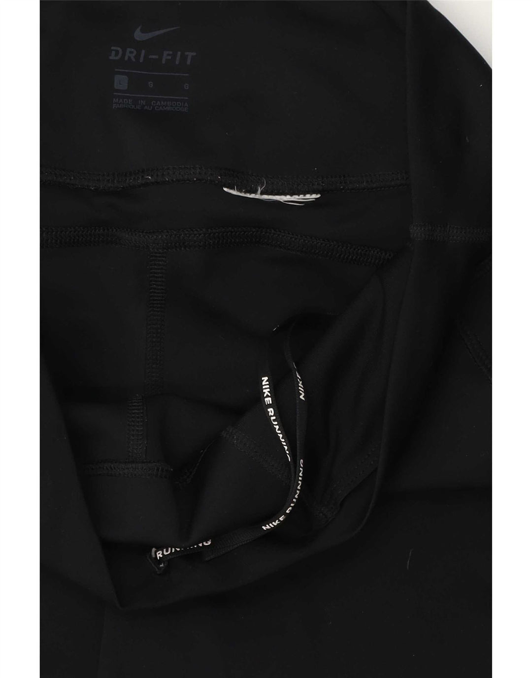 Nike Legging court pour femme UK 14 Large Noir