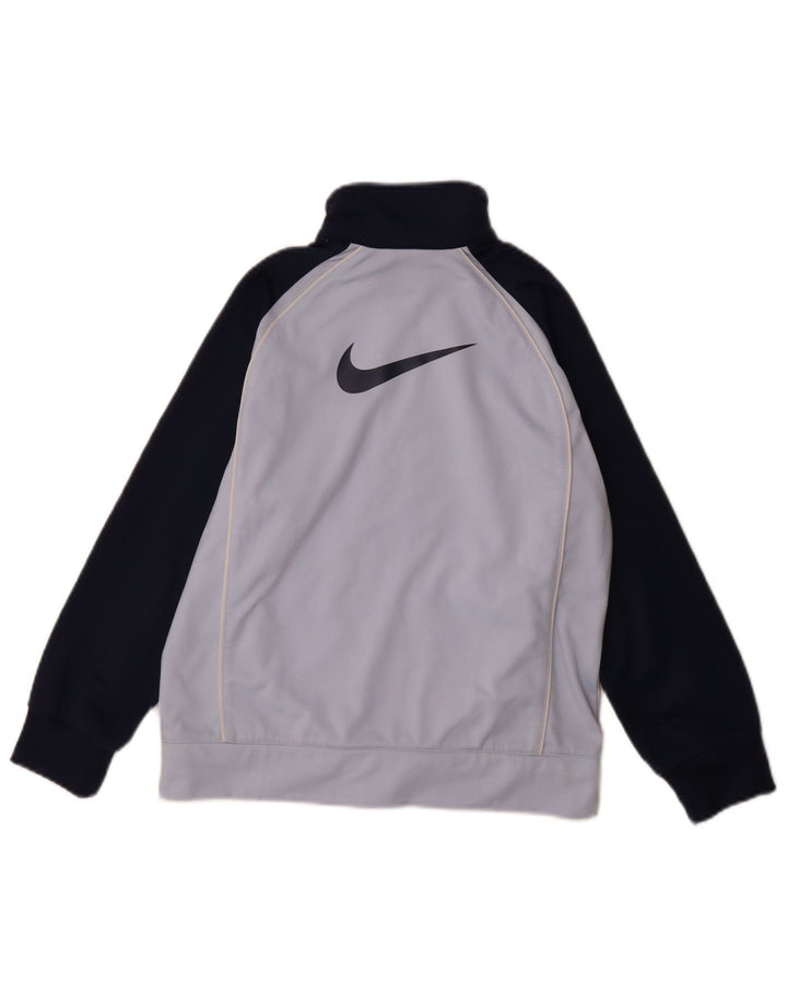 Nike Veste de survêtement graphique pour garçon 8-9 ans Petit Bleu Colorblock