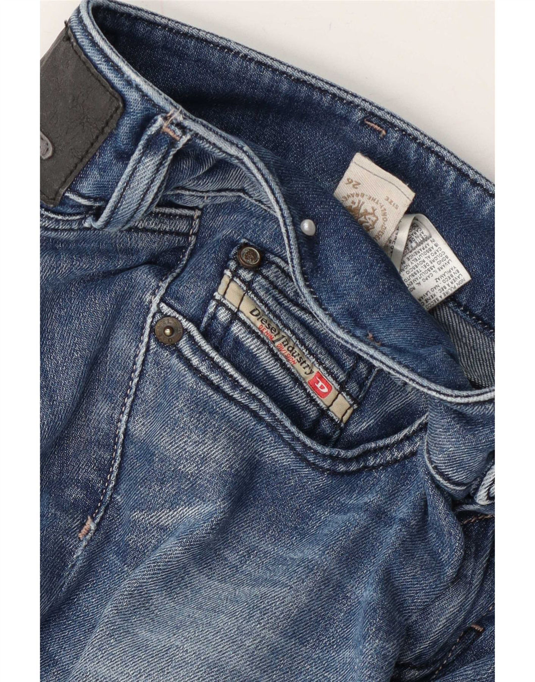 Jean évasé Femme Diesel W26 L30 Bleu Coton