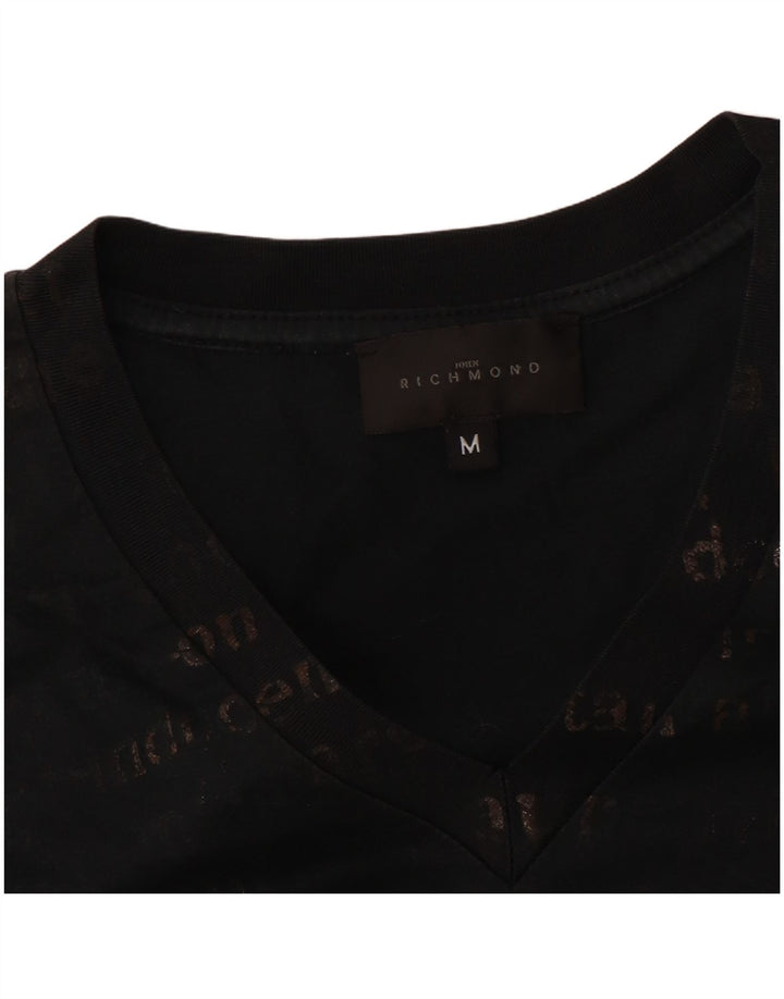 Richmond T-Shirt Graphique Homme Noir Moyen