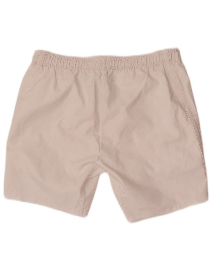 Umbro Short de Sport England Garçon 11-12 ans Blanc Polyester