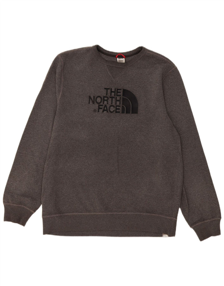 The North Face Sweat-shirt graphique pour homme XL Gris Coton