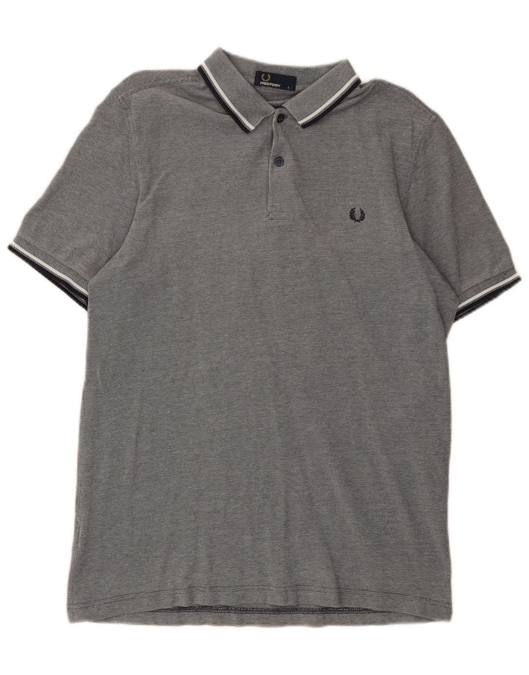 Fred Perry Polo Homme Grand Gris Coton