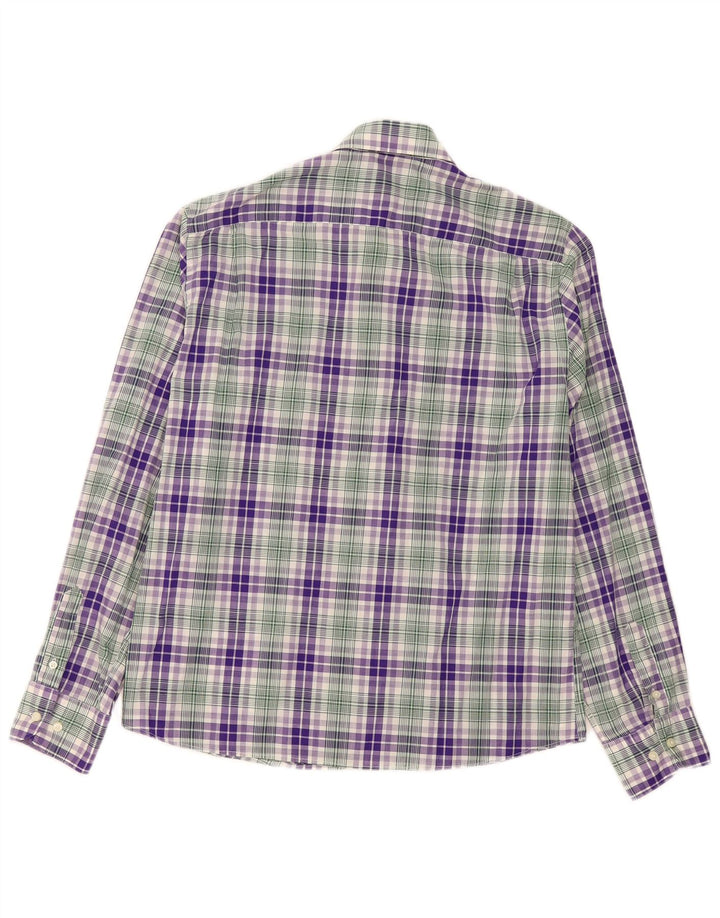 Massimo Dutti Chemise Homme Grand Carreau Multicolore