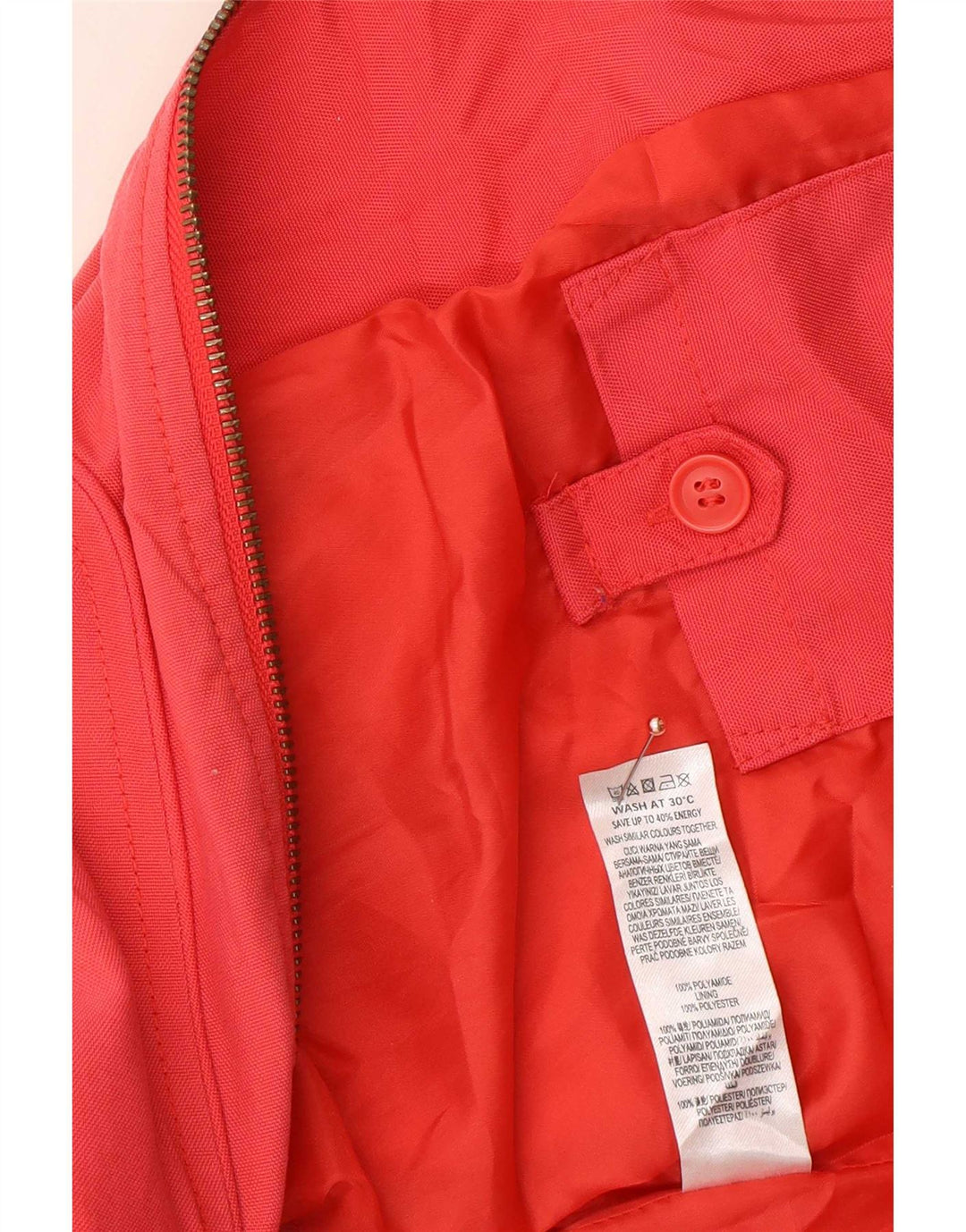Marks & Spencer Veste utilitaire pour femme UK 16 Large Rouge Polyamide