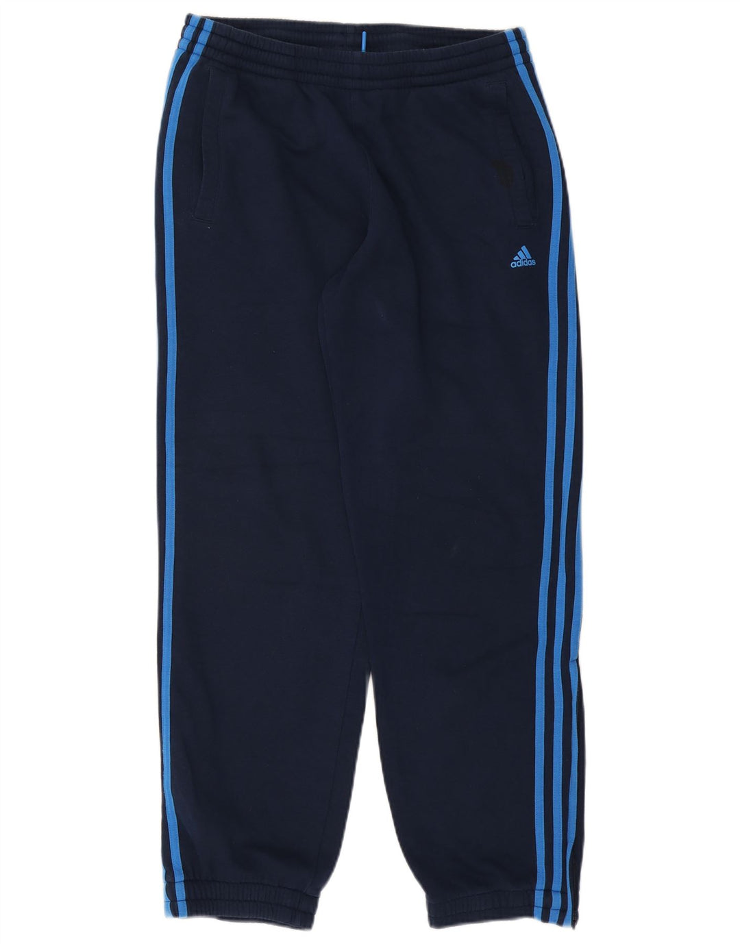ADIDAS Pantalon de survêtement pour homme UK 42/44 Large Bleu marine Coton