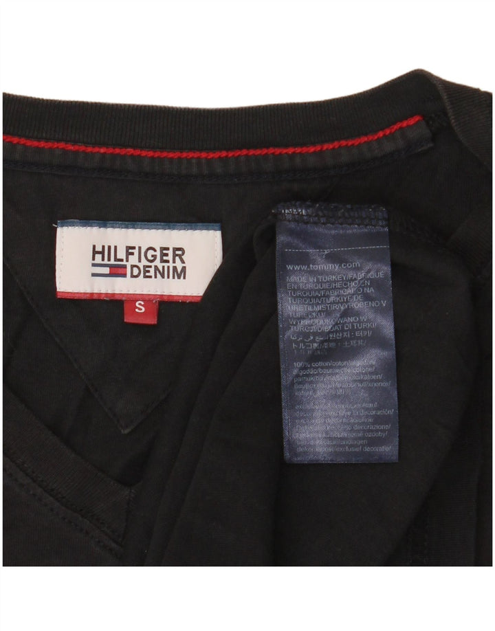 Tommy Hilfiger T-Shirt Homme Petit Noir Coton