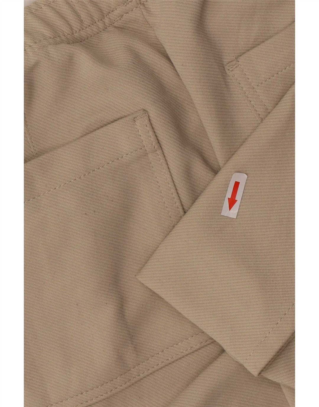 Zara Short décontracté pour homme Petit W27 Beige Polyester