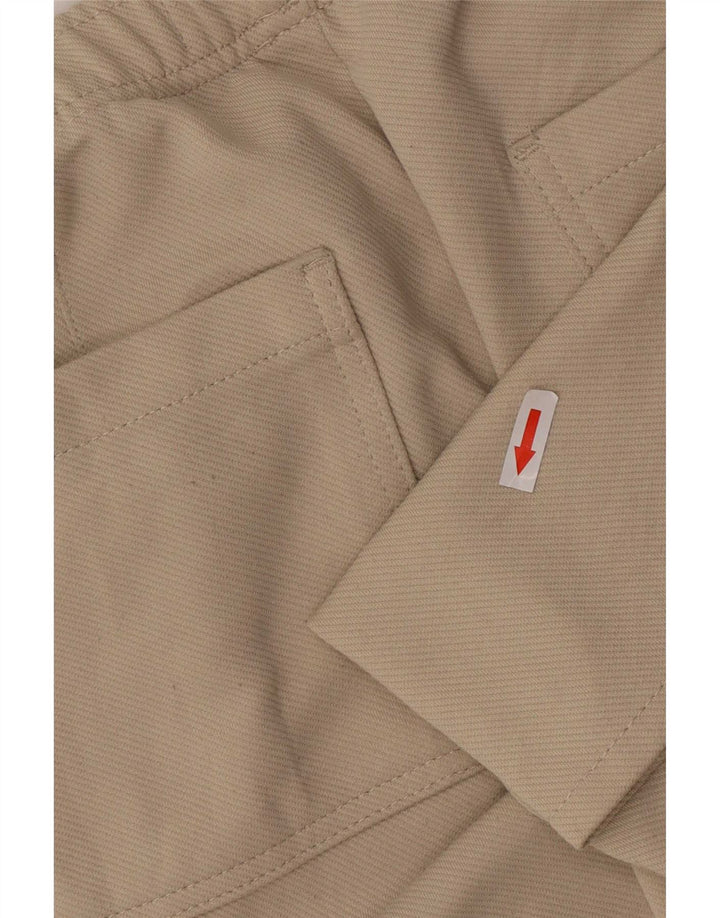 Zara Short décontracté pour homme Petit W27 Beige Polyester
