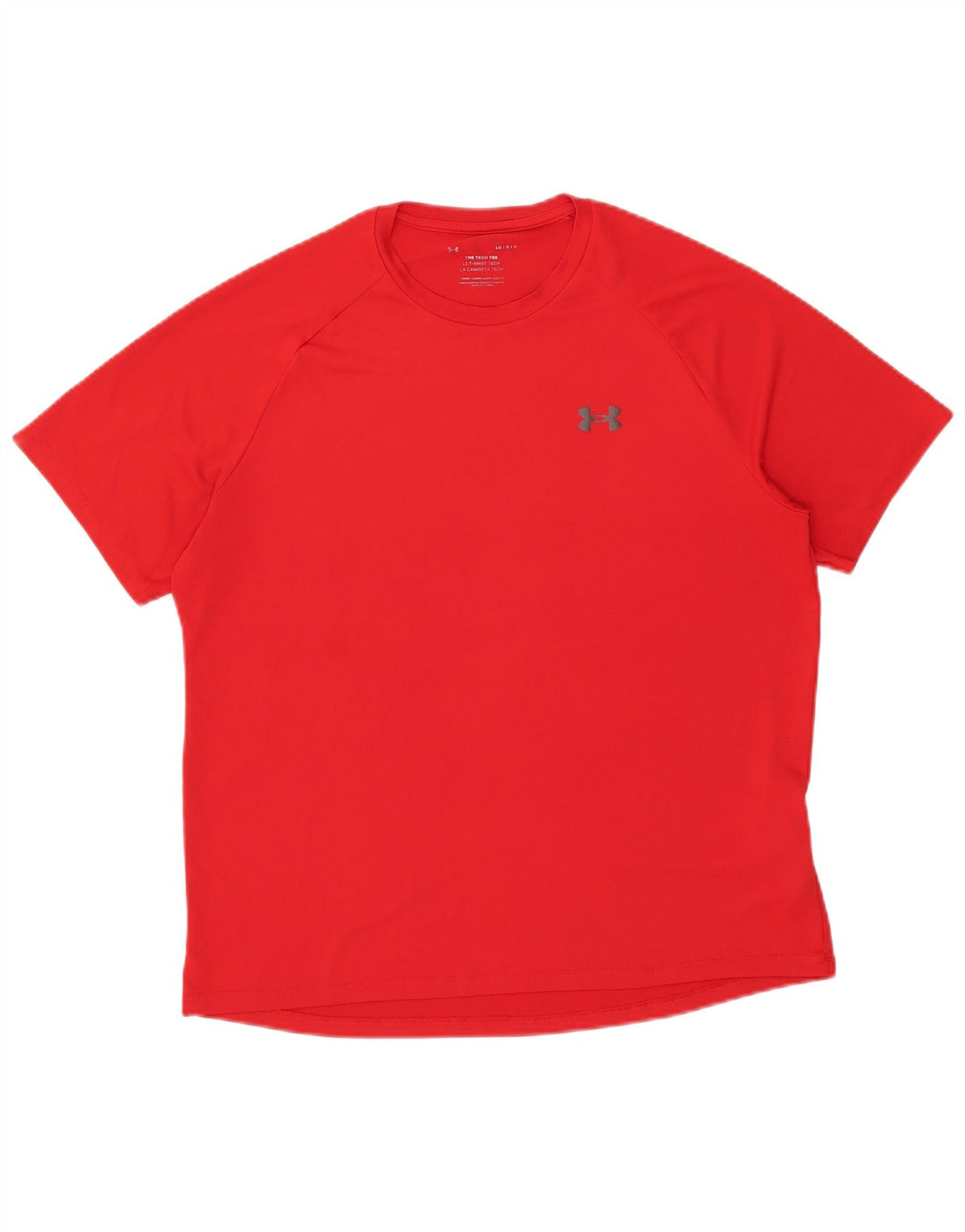 Under Armour T-Shirt Homme Haut Large Rouge Polyester Sports