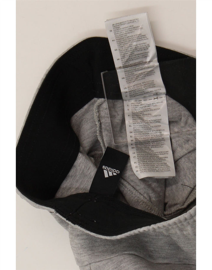 Adidas Pantalon de survêtement pour homme en coton gris Taille S