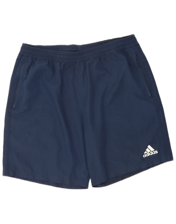 Adidas Hommes Climacool Sport Shorts XL Bleu Marine Polyester