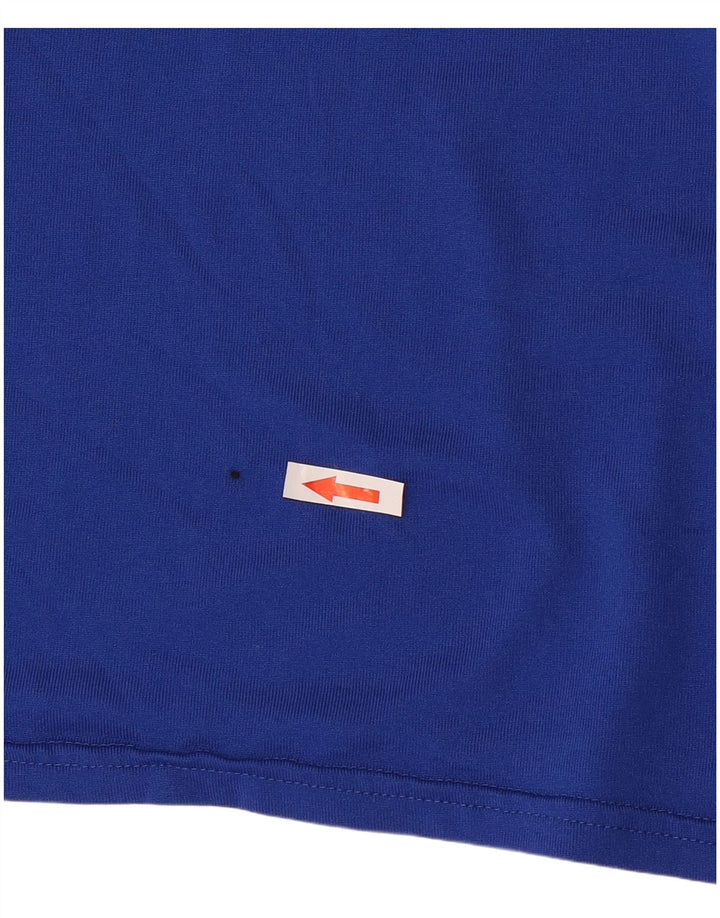 Under Armour T-Shirt Homme Haut Large Bleu Polyester
