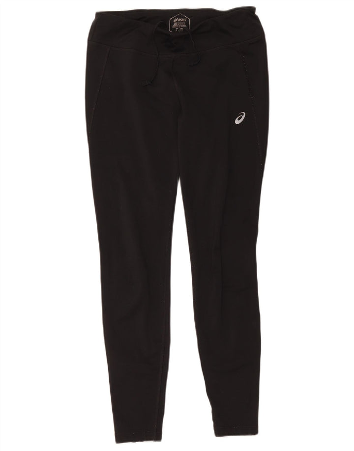 Asics Leggings Femme UK 44 Polyester Noir Moyen