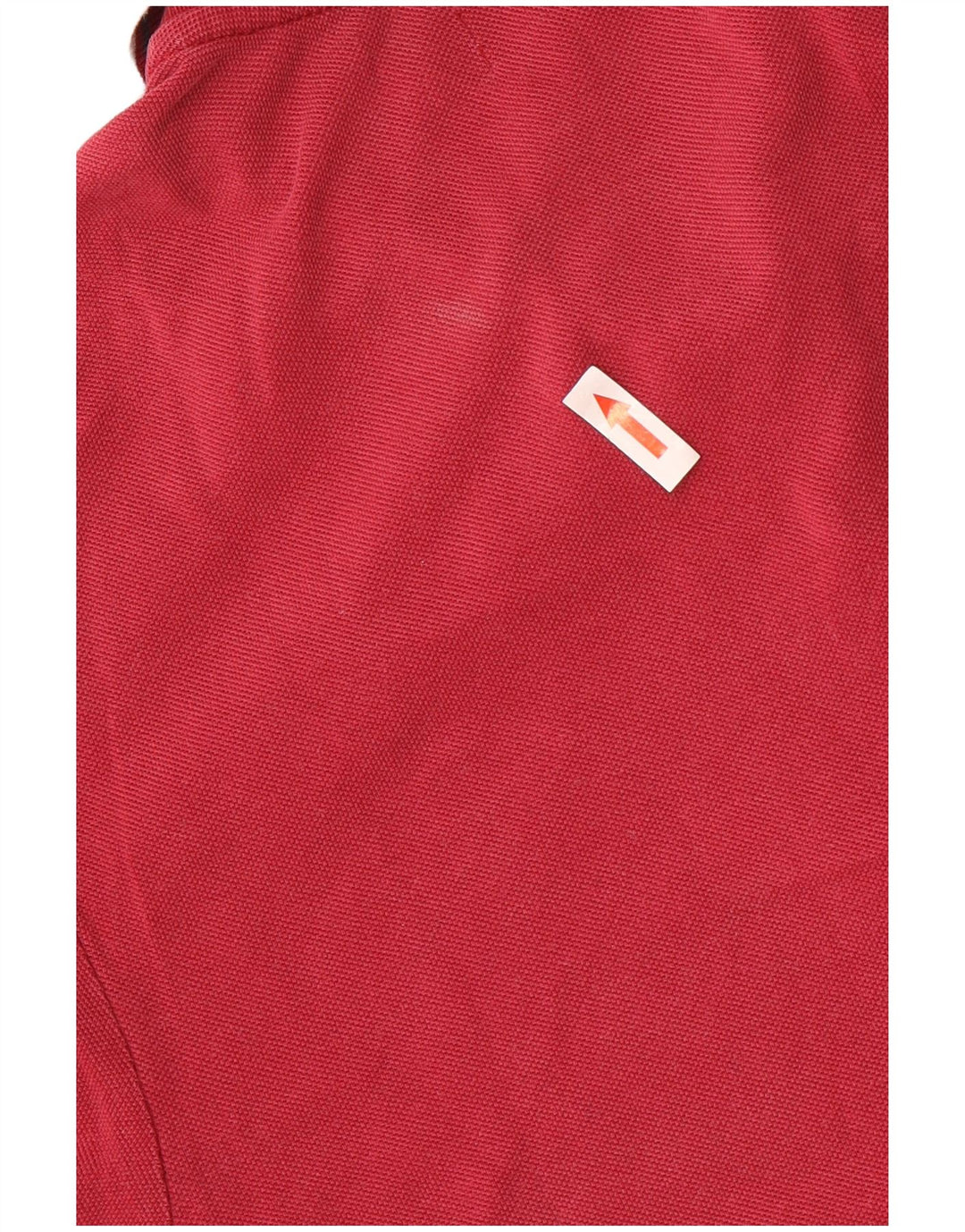 DIADORA Polo Homme Coton Rayé Marron Moyen