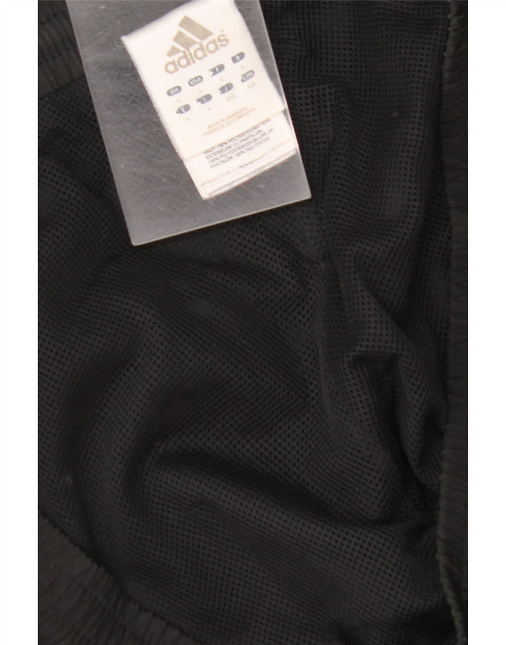 ADIDAS Pantalon de survêtement pour hommes Joggers Large Noir Polyester