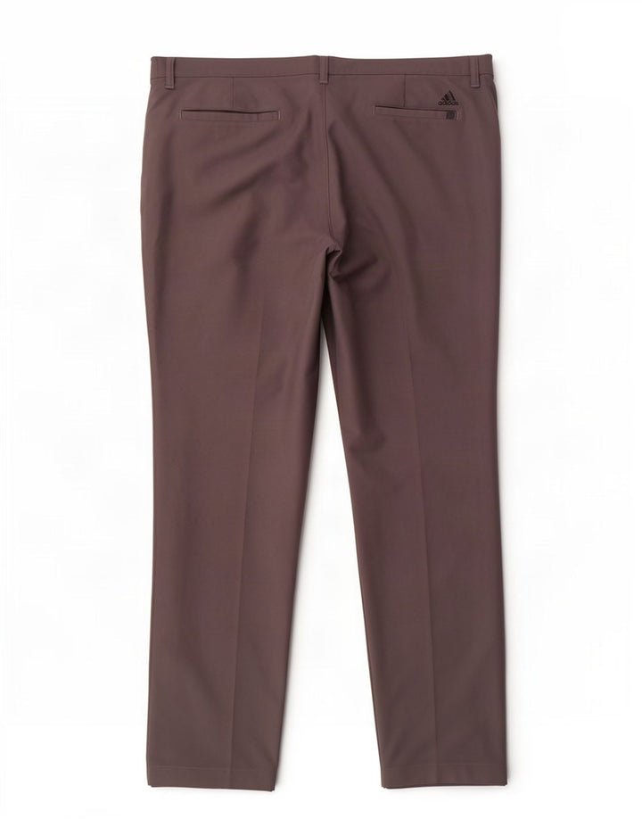 Adidas Pantalon Chino Droit Homme W36 L32 Gris Polyester