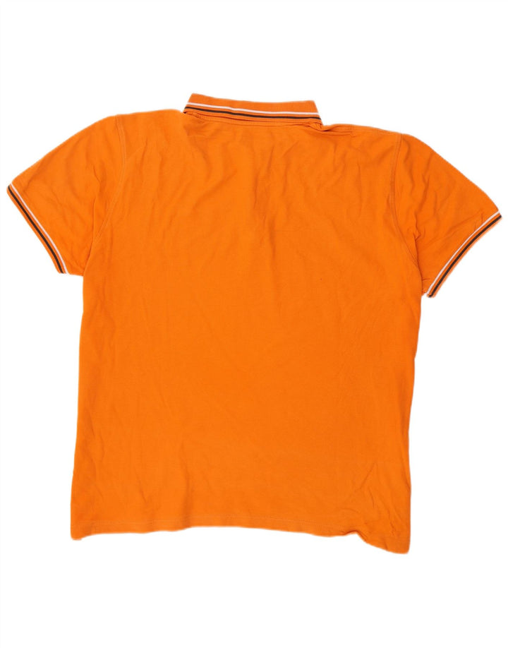 Lotto Polo Homme 3XL Rayé Orange