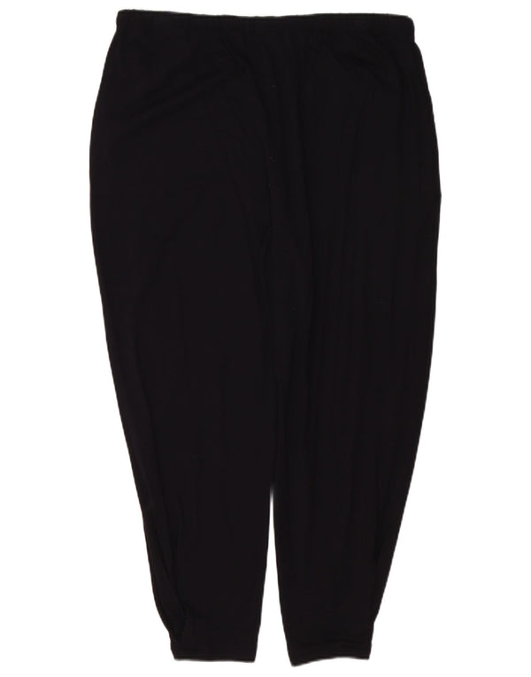 Marks & Spencer Pantalon de survêtement pour femme Joggers UK 16 Large Noir Viscose