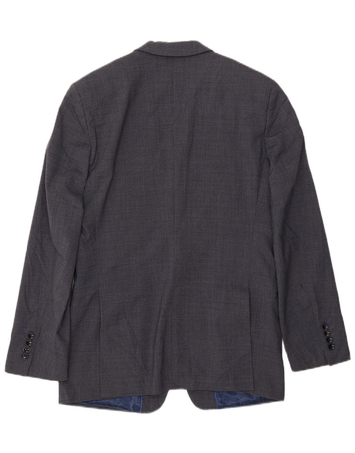 Marks & Spencer Veste blazer à 1 bouton pour homme UK 38 Bleu moyen Laine