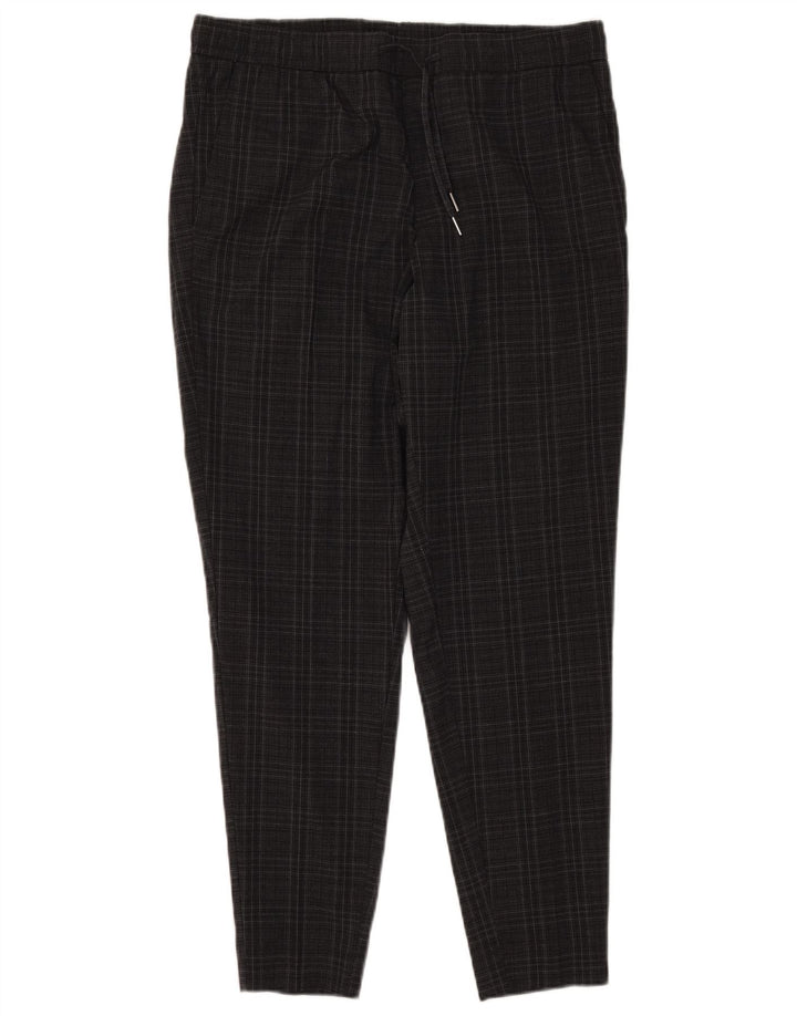 Jack & Jones Pantalon Chino Slim Homme Gris Carreaux Polyester