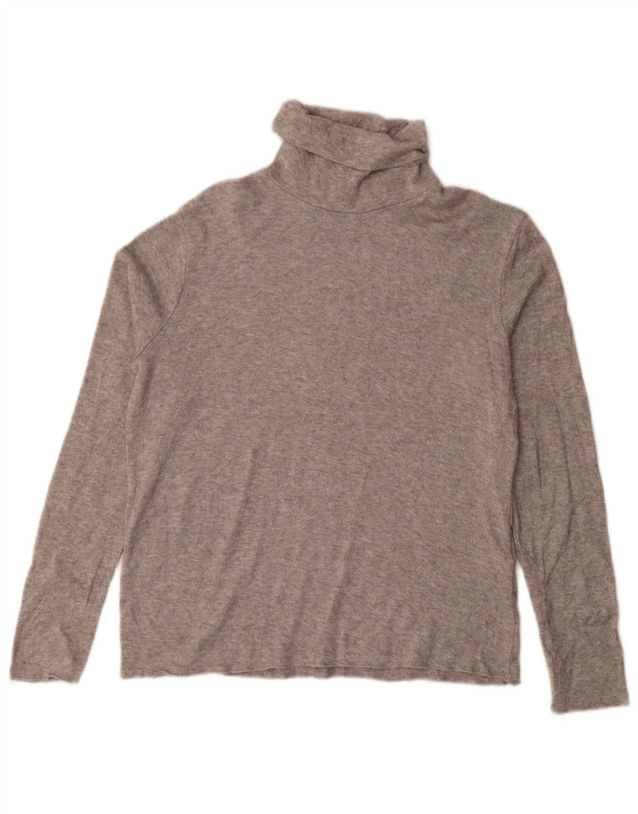 Zara Pull col roulé pour femme UK 16 Large Gris