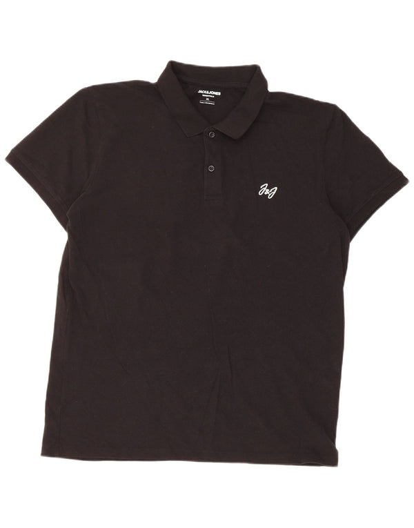 Jack & Jones Polo Homme XL Noir Coton