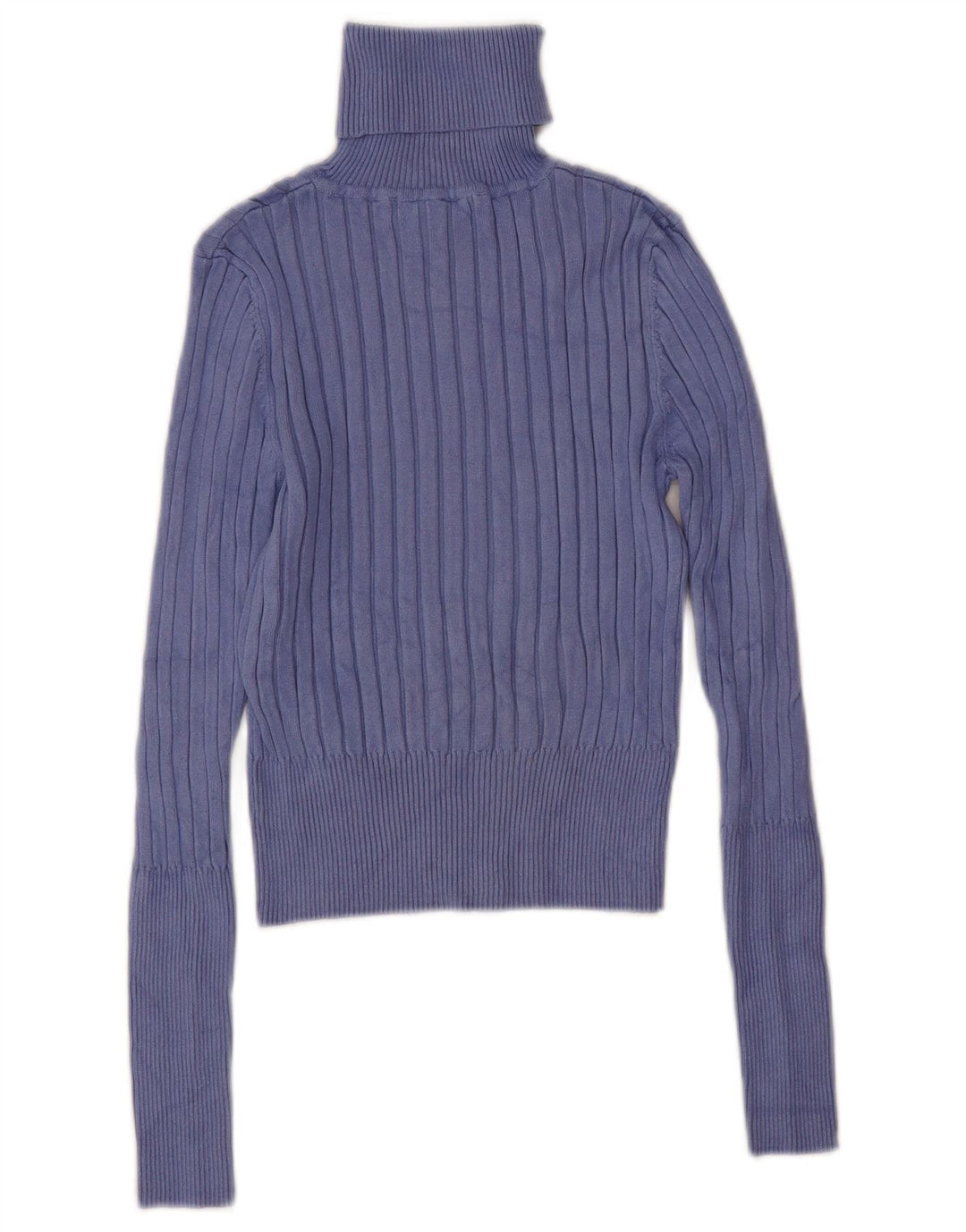 Zara Pull court surdimensionné à col roulé pour femme UK 12 Violet moyen