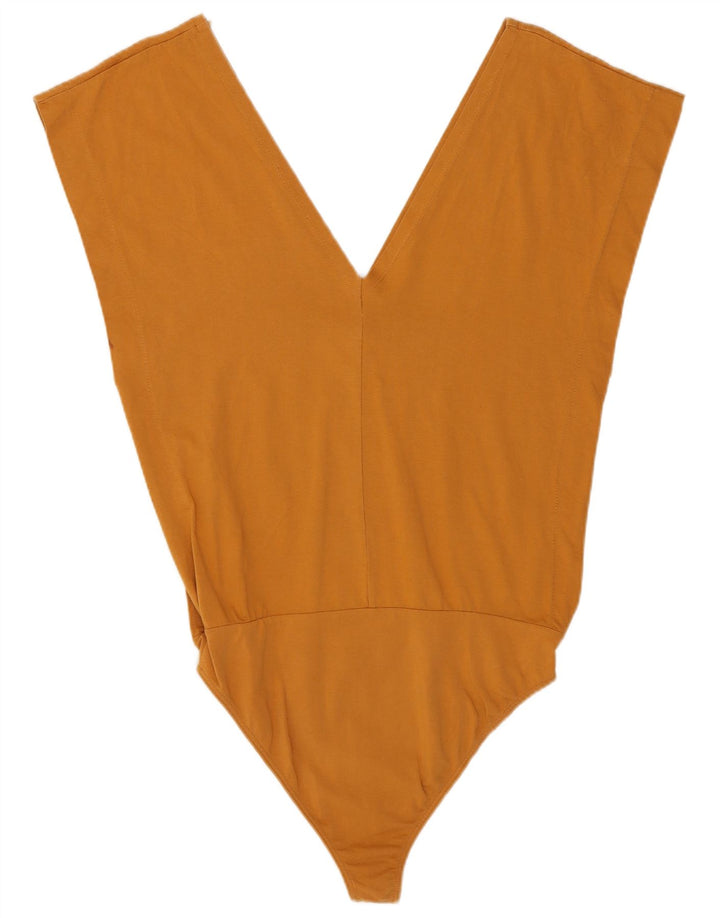 Zara Body Femme UK 10 Petit Orange