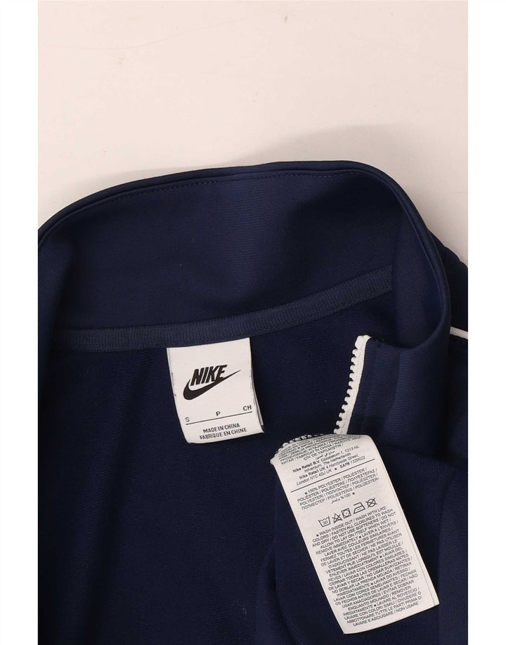 Veste de survêtement Nike pour homme, petit, bleu marine, en polyester