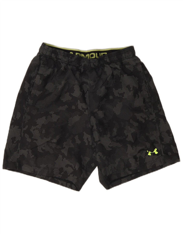 Under Armour Short de Sport Homme Gris Moyen Camouflage Polyester