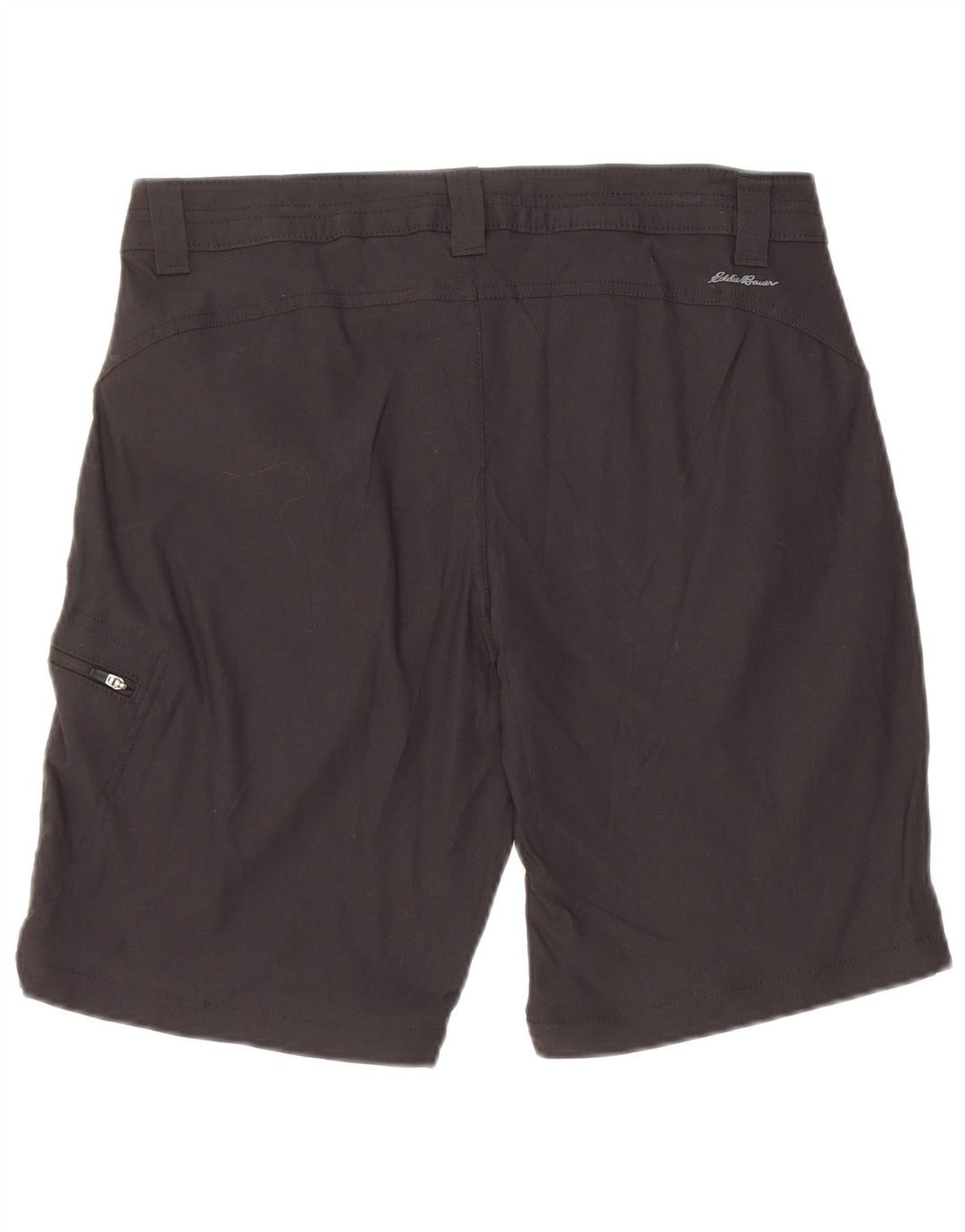 Eddie Bauer Short de randonnée pour femme US 8 Medium W30 Nylon noir